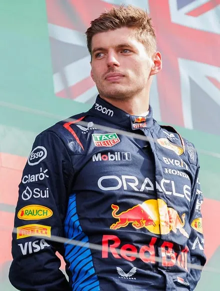 Max Verstappen in Red Bull team kit at the 2024 Dutch Grand Prix